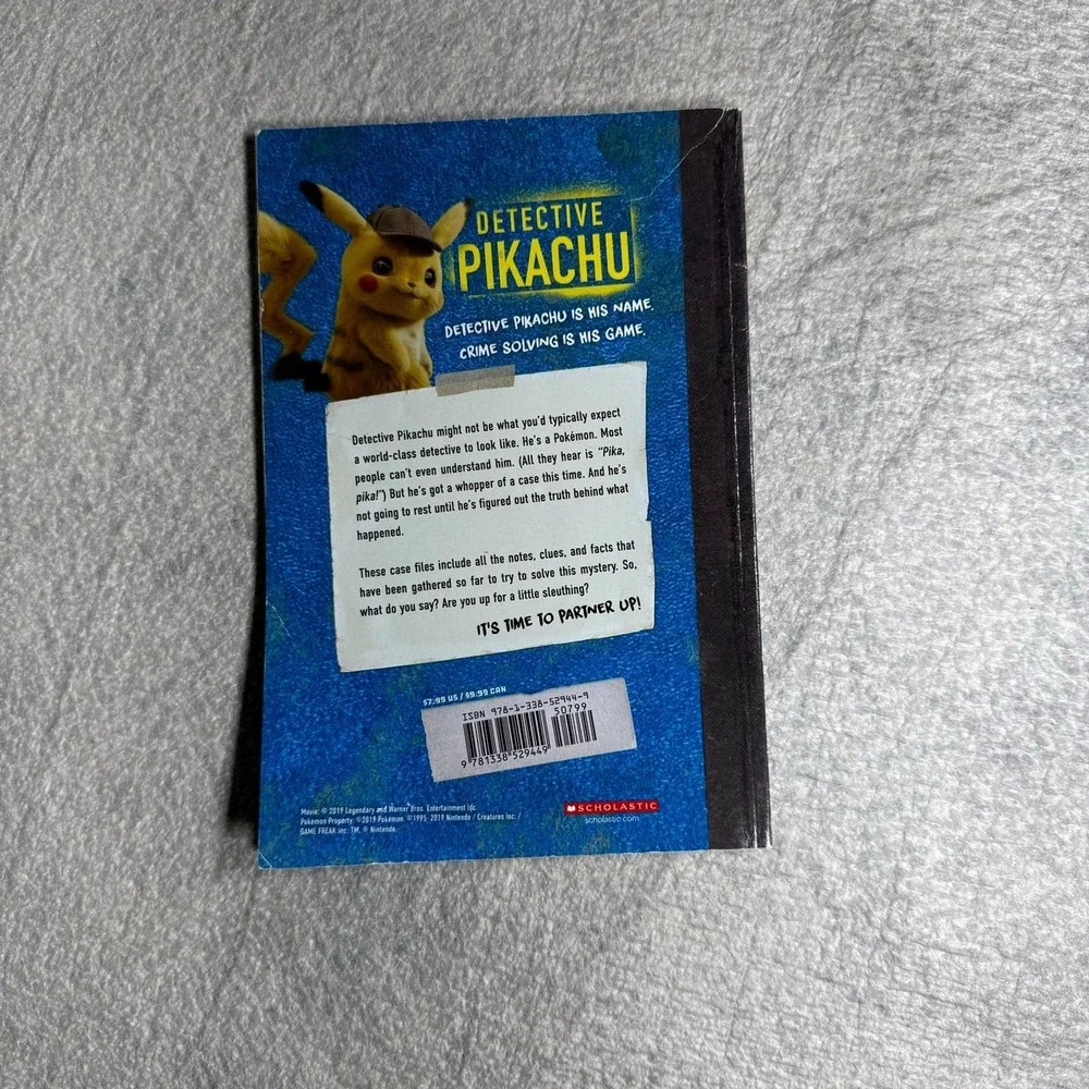 Pokemon Scholastic Detective Pikachu‎ Case Files book 2019